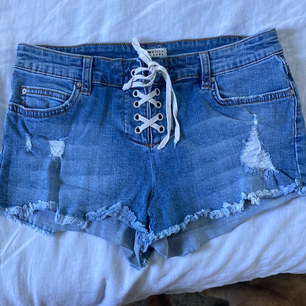 Billabong denim cut-offs